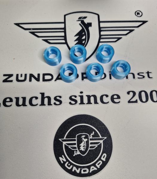 Zündapp Anfahrgummis / Radbüchse für die 120mm Radnaben (Speichen und Alu)  Ersatzteilnummer : 433-15.112 und 448-15.145 TPU!